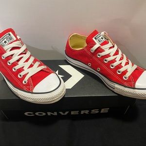 Red Converse All Stars